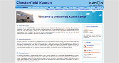 Desktop Screenshot of chesterfieldkumon.com
